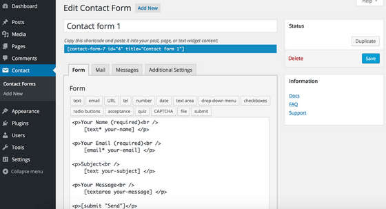 Contact Form 7