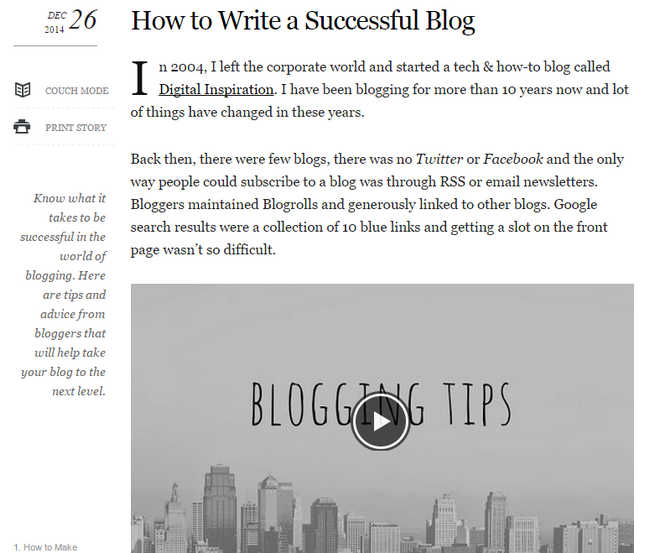 How to Write a Successful Blog
