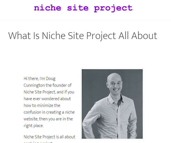 Niche Site Project